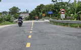 Quảng Trị: 24 tỷ đồng sửa chữa nền mặt đường, thoát nước dọc QL49C