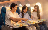 Ngành hàng không tìm lời giải cho suất ăn dư thừa