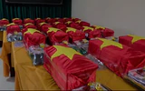 Quảng Trị: Tìm thấy, quy tập thêm 12 hài cốt liệt sĩ