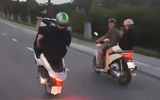 Xác minh thông tin người nước ngoài bốc đầu xe máy trên đường phố Đà Nẵng
