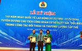 Hai Chủ tịch Công đoàn ngành Xây dựng được vinh danh vì người lao động