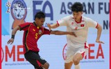Thắng đậm Timor Leste, tuyển futsal Việt Nam rộng cửa vào bán kết