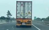 Xe đầu kéo bị tước phù hiệu vẫn hoạt động trên cao tốc TP.HCM - Khánh Hòa