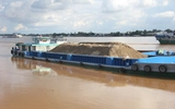 Đồng Tháp: Thêm một mỏ cát trên sông Hậu sắp được khai thác