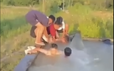 Nghệ An: Đi tắm bị hút vào ống xả tràn trạm bơm, nam sinh tử vong thương tâm