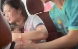 Bé 2 tuổi bị đứt lìa ngón tay được cảnh sát giao thông Nghệ An đưa đi cấp cứu kịp thời
