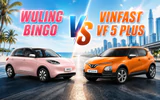 Xe điện tầm giá 400 triệu đồng: Chọn Wuling Bingo hay VinFast VF 5 Plus?