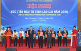 Lào Cai trao quyết định chủ trương đầu tư cho 24 dự án, tổng vốn hơn 24.000 tỷ đồng