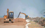 Nâng công suất mỏ, bù đắp nguồn vật liệu thi công cao tốc Châu Đốc - Cần Thơ - Sóc Trăng