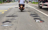 Quốc lộ 19 qua Gia Lai xuất hiện nhiều hư hỏng, địa phương kiến nghị khắc phục