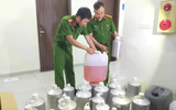Thanh Hoá: Triệt phá đường dây sản xuất, buôn bán nước hoa giả thương hiệu nổi tiếng