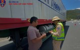 Phạt tài xế xe đầu kéo lái quá 4 giờ liên tục trên cao tốc Nha Trang - Cam Lâm