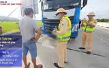 Tài xế và doanh nghiệp dùng biên bản hết hạn thay bằng lái bị phạt gần 81 triệu đồng