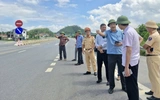 Khảo sát khắc phục nguy cơ mất ATGT tại đường liên kết vùng Thái Nguyên