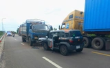 Ô tô con tông trực diện xe tải trên QL1A Đà Nẵng, một người bị thương
