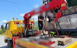 Phạt chủ xe và tài xế chở quá tải gần 58% trên cao tốc Phan Thiết - Vĩnh Hảo 52 triệu đồng