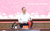 Tổng Bí thư, Chủ tịch nước: Hà Nội phải tạo đột phá để tăng trưởng từ 2 con số trở lên