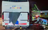 Lâm Đồng: Xe khách tông đuôi xe tải, một nữ hành khách tử vong