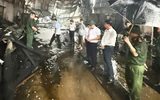 Lãnh đạo Hà Nội trực tiếp chỉ đạo khắc phục hậu quả vụ cháy tại Chương Mỹ
