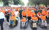 TP.HCM: Hàng ngàn người đi bộ vì nạn nhân chất độc da cam