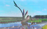 Khởi công xây dựng Công viên Ba Hạt Lúa tại Cà Mau