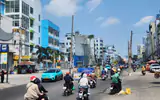 TP.HCM: Cấm ô tô lưu thông một chiều trên đường Cách Mạng Tháng Tám từ 13/8