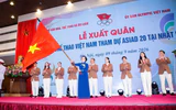 Ai là người cầm Quốc kỳ Việt Nam tại Lễ khai mạc ASIAD 20?