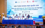 20 đơn vị "bắt tay" nâng tầm tạp chí khoa học Việt Nam theo chuẩn quốc tế