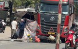 Xe đầu kéo va chạm xe máy trên QL48 qua Nghệ An, người đàn ông tử vong