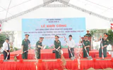Quảng Ngãi: Khởi công nhà thi đấu đa năng 2,5 tỷ đồng tại Trường THCS Ba Gia