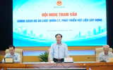 Bộ Xây dựng tham vấn chính sách Luật Quản lý, phát triển vật liệu xây dựng