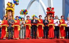 Khánh thành cầu vòm thép cao nhất Việt Nam