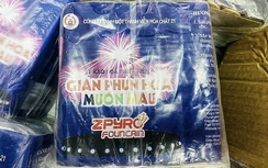 Phát hiện gần 1.500 ống pháo hoa Z121 giả