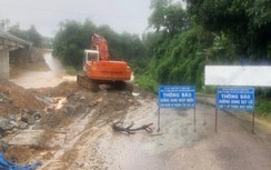 Nhiều tuyến quốc lộ, tỉnh lộ qua Quảng Nam ngập sâu, giao thông chia cắt