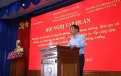 Ngành Giao thông tập huấn công tác phòng, chống tham nhũng, tiêu cực tại 6 điểm cầu