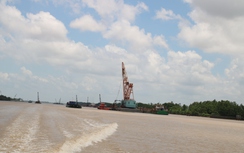 Hoàn tất việc nạo vét luồng sông Hậu sớm hơn dự kiến