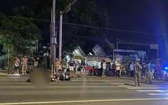 Va chạm giữa xe container và xe máy trên QL20, một thanh niên tử vong