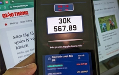 Biển số sảnh tiến 30K-567.89 tăng vọt, chốt mức 16,570 tỷ khi đấu giá lại