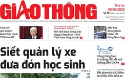 Tin mới nhất, hay nhất trên Báo Giao thông ngày 3/10/2023