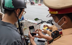 Phạt nguội xe máy thế nào sau định danh biển số?