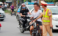 Thái Bình xử phạt người đi xe đạp vi phạm nồng độ cồn