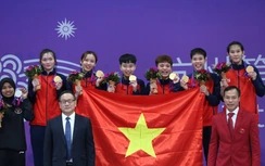 Giành HCV ASIAD 19, tuyển cầu mây Việt Nam được thưởng tiền tỷ