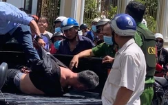 Vây bắt nghi phạm cướp tiệm vàng ở Trà Vinh