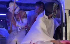 Lái xe tang đi chơi Halloween, một tài xế cơ sở mai táng bị phạt