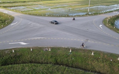 Tiềm ẩn TNGT tại ngã 4 đường ven biển Hà Tĩnh