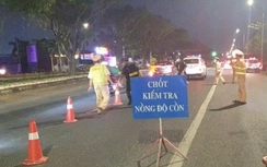 Thông báo chốt đo nồng độ cồn, một "dân nhậu" bị phạt 7,5 triệu đồng