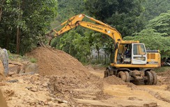 Các điểm đường ở Quảng Ngãi bị sạt lở đã được khắc phục đến đâu?
