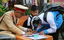 Thanh Hóa: Nhiều học sinh vi phạm giao thông "chạm mặt" Tổ 282