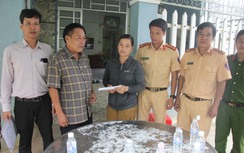 Ninh Thuận: Thăm hỏi các gia đình đồng bào Rắc Lây có người tử vong vì TNGT