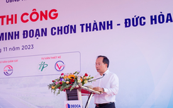 Phát lệnh thi công đường Hồ Chí Minh đoạn Chơn Thành - Đức Hòa